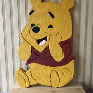 Sculpture Winnie l'Ourson