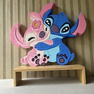 Sculpture Lilo et Stitch