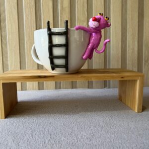 Tasse décorative panthère rose